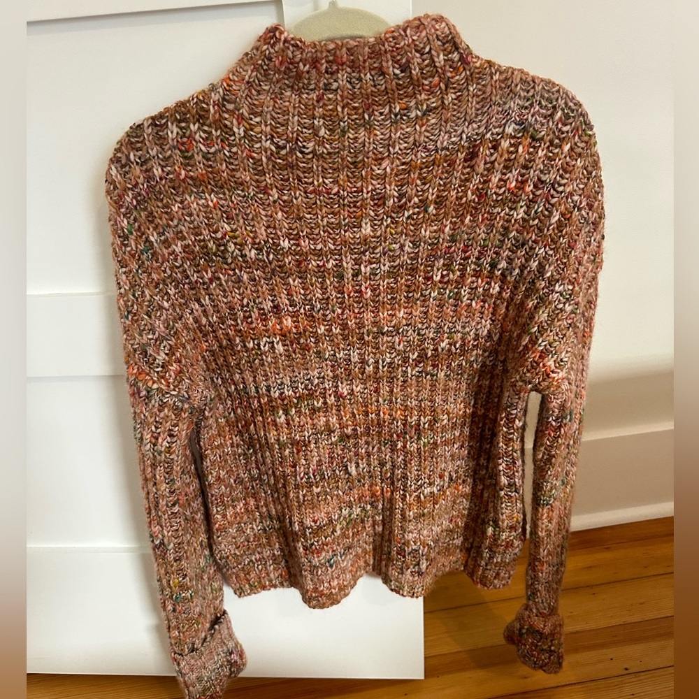 Madewell colorful turtleneck! So cute and warm!